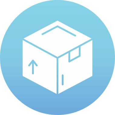 Kutu Vektörü Simgesi Tasarımı