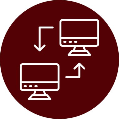 seo modern simgesinin vektör illüstrasyonu