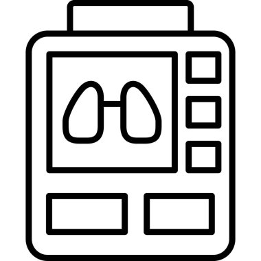 Tıbbi ve sağlık simgesinin vektör illüstrasyonu