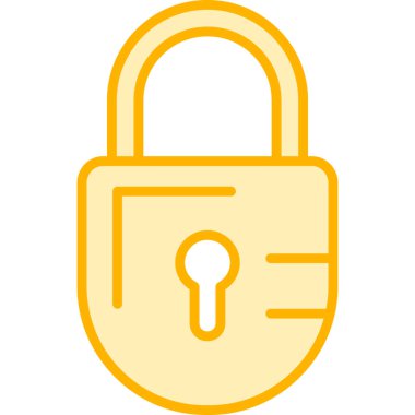 ikon vektör illüstrasyonunu kilitle