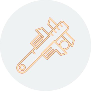 Bir simgenin vektör illüstrasyonu