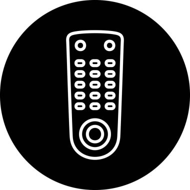 Vektör TV simgesi illüstrasyonu