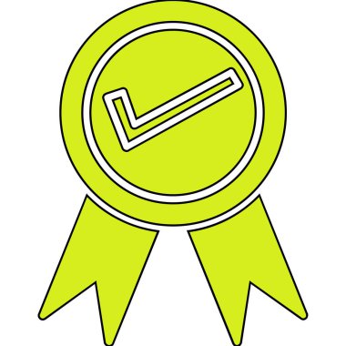 ödül simgesi modada izole edilmiş arkaplan