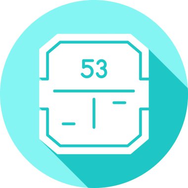 Modern bir simgenin vektör illüstrasyonu