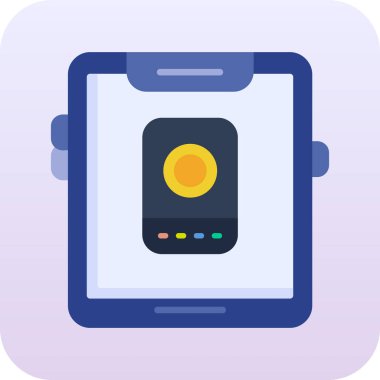 mobil uygulama simgesi, vektör illüstrasyonu