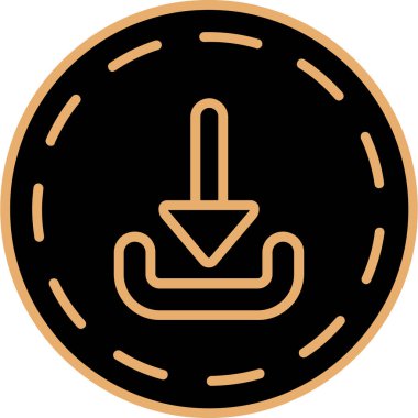 Modern b 'nin vektör illüstrasyonu eksik simgesi