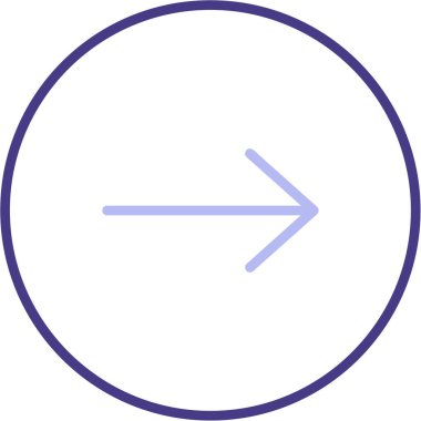 Ok. Web simgesi basit illüstrasyon