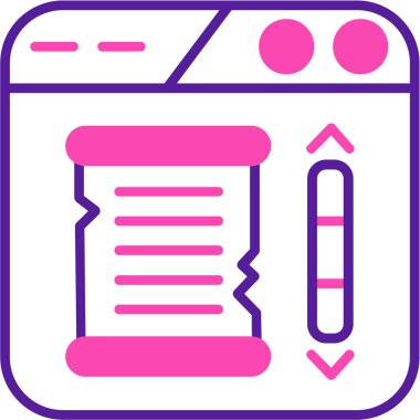 kitap web simgesi, basit vektör illüstrasyonu