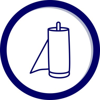 Su simgesinin vektör illüstrasyonu