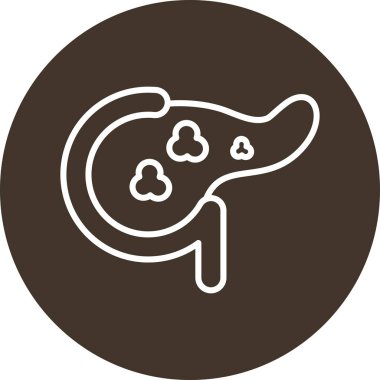 Bir besin simgesinin vektör illüstrasyonu