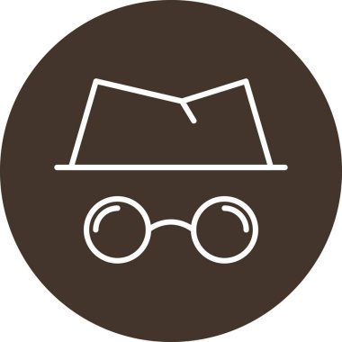 kitap okuma gözlüğü simgesi