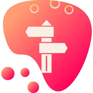 Harita iğnesi. Basit resimleme