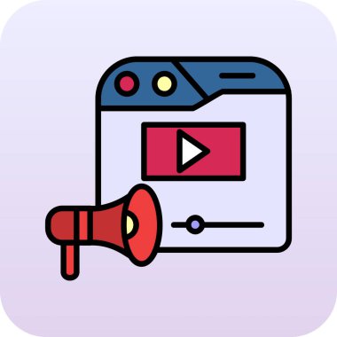 Kolayca değiştirebilen ya da düzenleyebilen hoparlör vektör simgesi