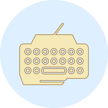 Modern b 'nin vektör illüstrasyonu eksik simgesi