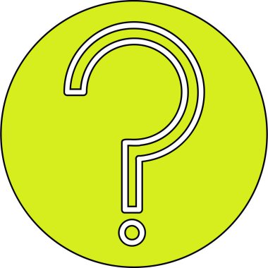 soru işareti simgesi tasarımı