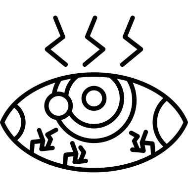 İnsan gözü simgesi, özet biçimi