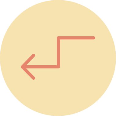 ok simgesi, vektör illüstrasyonu