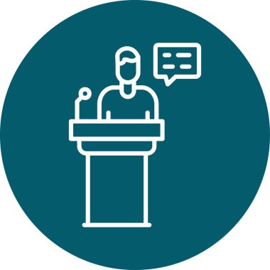 İş simgesinin vektör illüstrasyonu