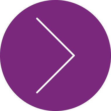 Projeniz için vektör yön simgesi