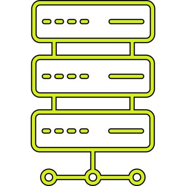 sunucu simgesi çizimi