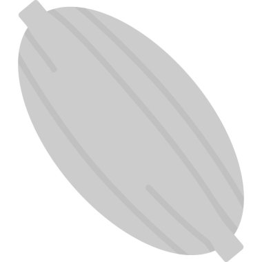 Büyük bir yaprağın karikatür beyaz arkaplanının vektör çizimi