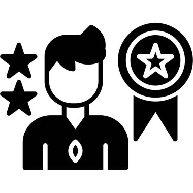 ödül simgesi vektör illüstrasyonu