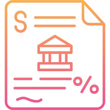 Belge simgesi tasarım vektörü