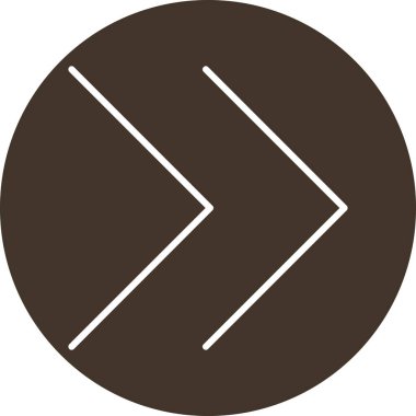 ok simgesi, vektör illüstrasyonu