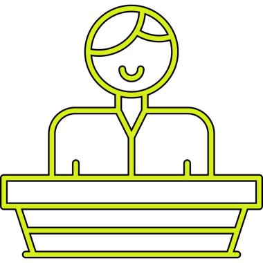 Bilgisayarlı Avatar işadamı