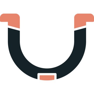 At nalı ikonu vektör illüstrasyonu