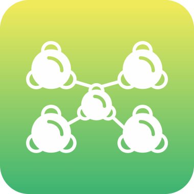 bulut teknolojisi simgesi yeşil vektörü