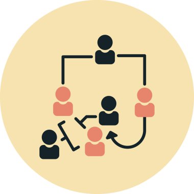 sosyal ağ simge vektör çizim