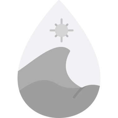 ikon vektör illüstrasyonunu bırak