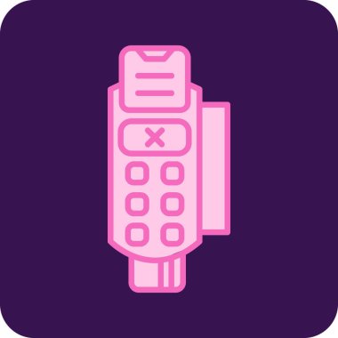 Telefon simgesi vektör illüstrasyonu