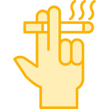 Sigara içme ikonu, taslak biçimi