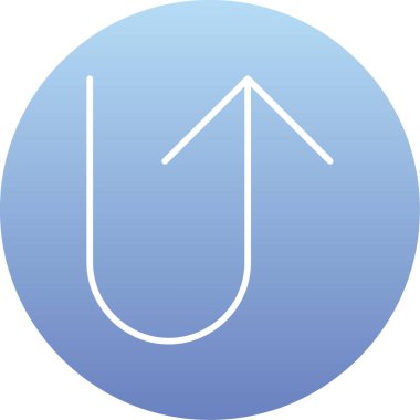 Güzel bir simgenin vektör illüstrasyonu