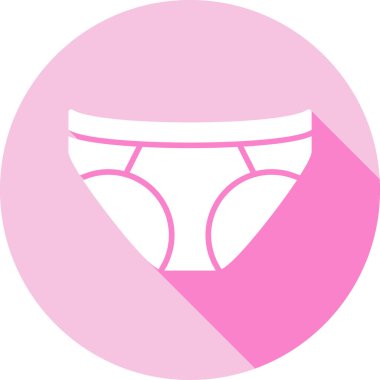 bikini modern ikon vektör illüstrasyonu