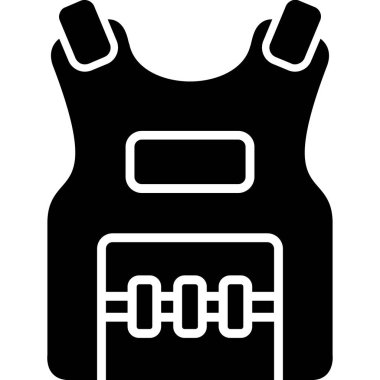 Fitness spor salonu ikonu, vektör illüstrasyonu