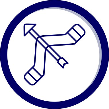 Mavi ve beyaz arkaplanın vektör çizimi