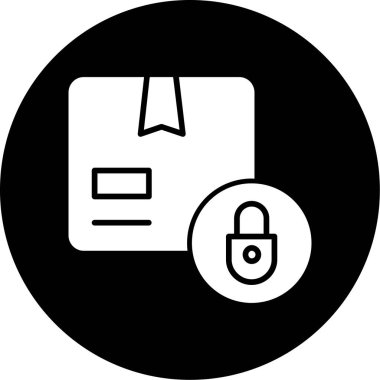 ikon vektör illüstrasyonunu kilitle