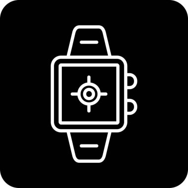 Akıllı izle kutsal kişilerin resmi, vektör çizim