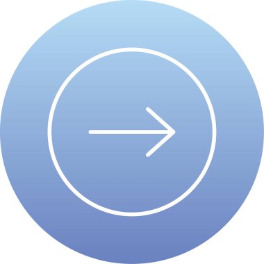 ok simgesi vektör illüstrasyonu