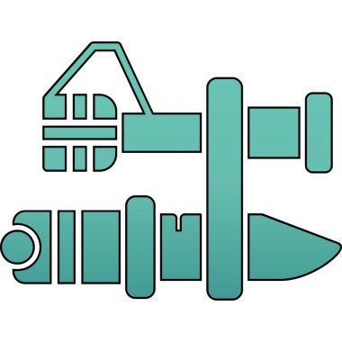 Yapı simgesinin vektör illüstrasyonu