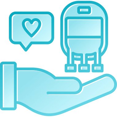 Bilet vektör illüstrasyon tasarımı ile el ele tutuşmak