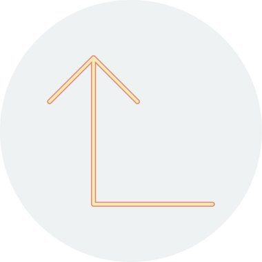 ok simgesi vektör illüstrasyonu