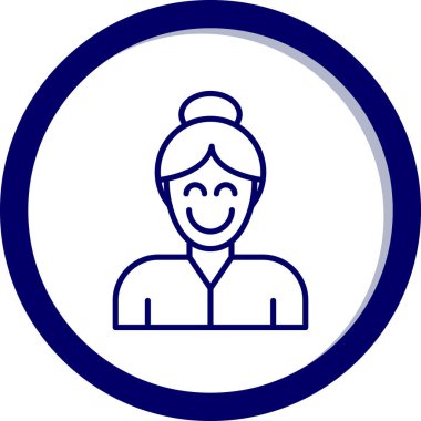 Avatar Adam. Web simgesi