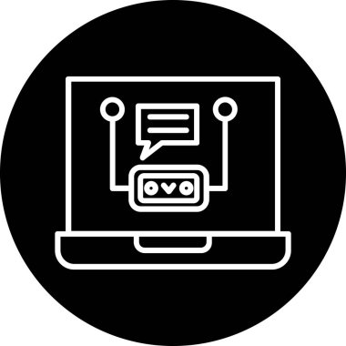 Vektör illüstrasyonu, silo simgesi tasarımı