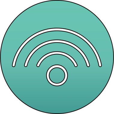 wifi simgesi sembolü rengi