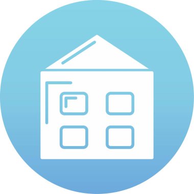 Modern b 'nin vektör illüstrasyonu eksik simgesi