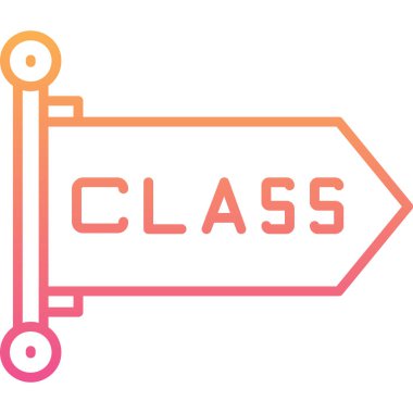 Modern bir simgenin vektör illüstrasyonu